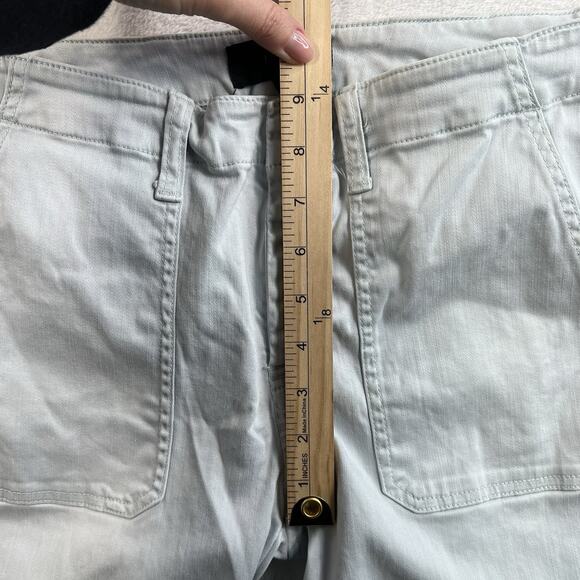 J CREW Women’s 28 Cargo Pants Skinny Stretch Style B8708 Light Blue Preppy - Picture 12 of 15